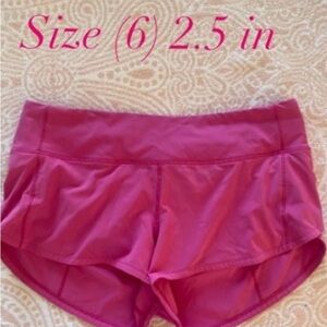 Lululemon Speed up shorts